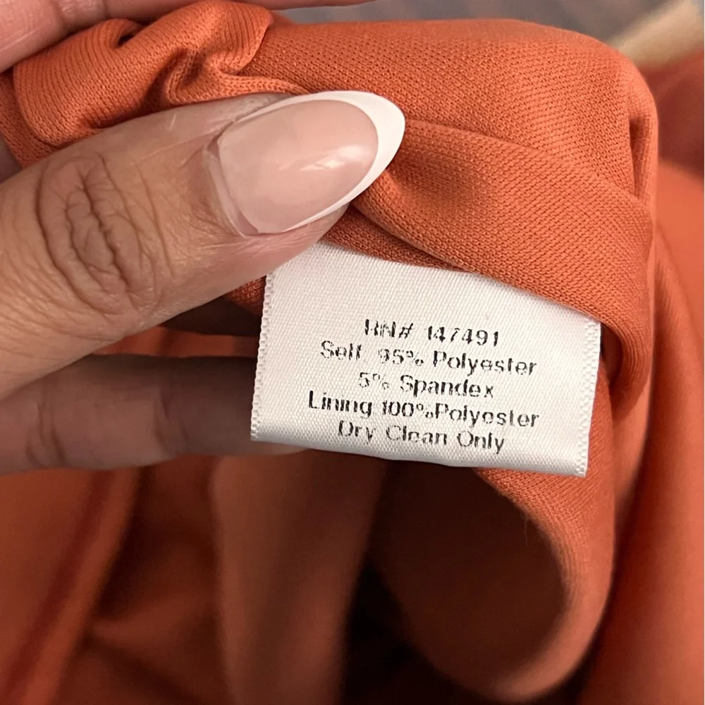 KATIE MAY Amber Gown in Rust - Picture 8 of 9